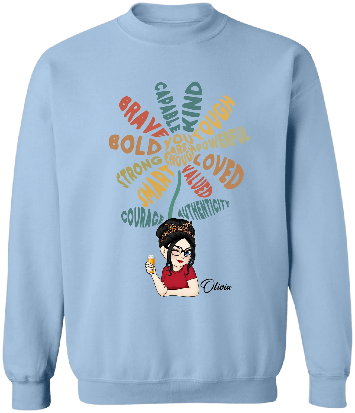 Girl Inspirational - Personalized T-Shirt, Gift For Girl, Inspirational Shirt