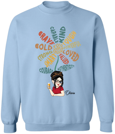 Girl Inspirational - Personalized T-Shirt, Gift For Girl, Inspirational Shirt