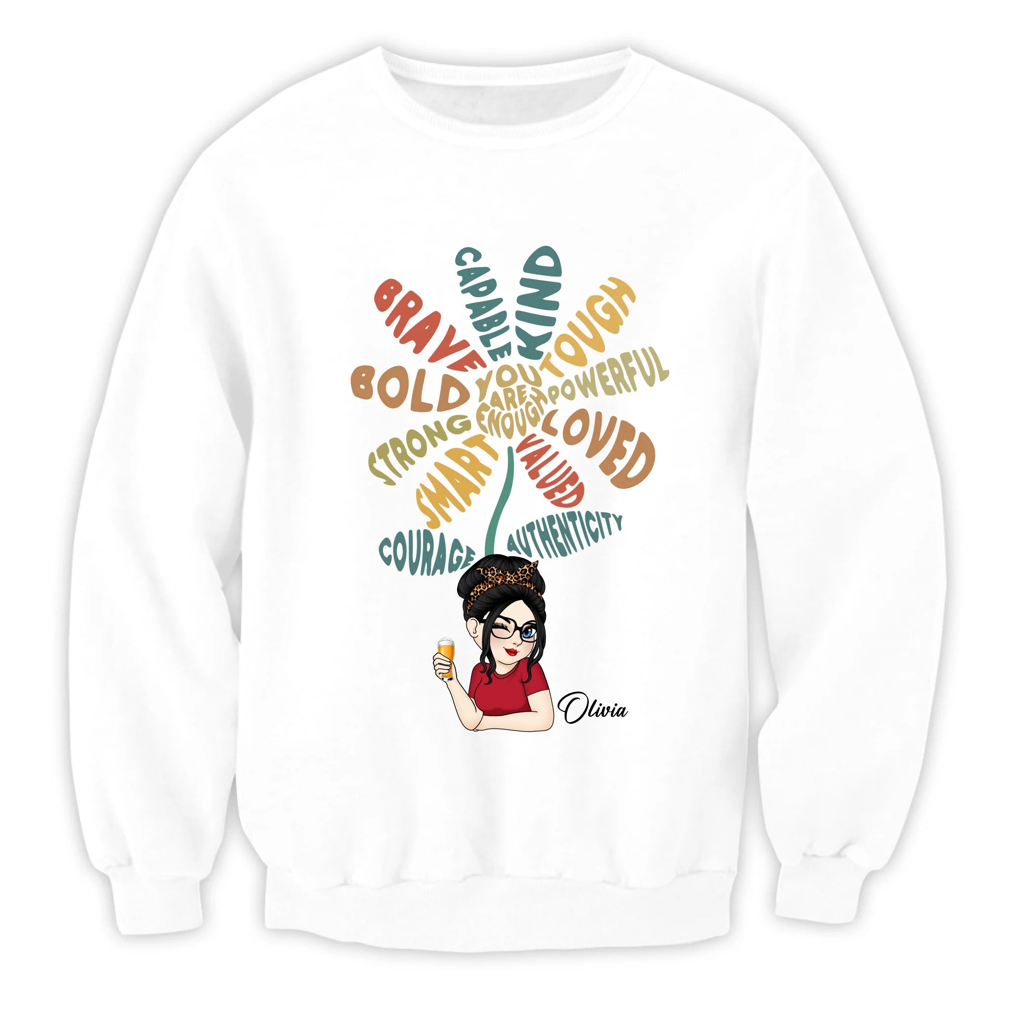 Girl Inspirational - Personalized T-Shirt, Gift For Girl, Inspirational Shirt