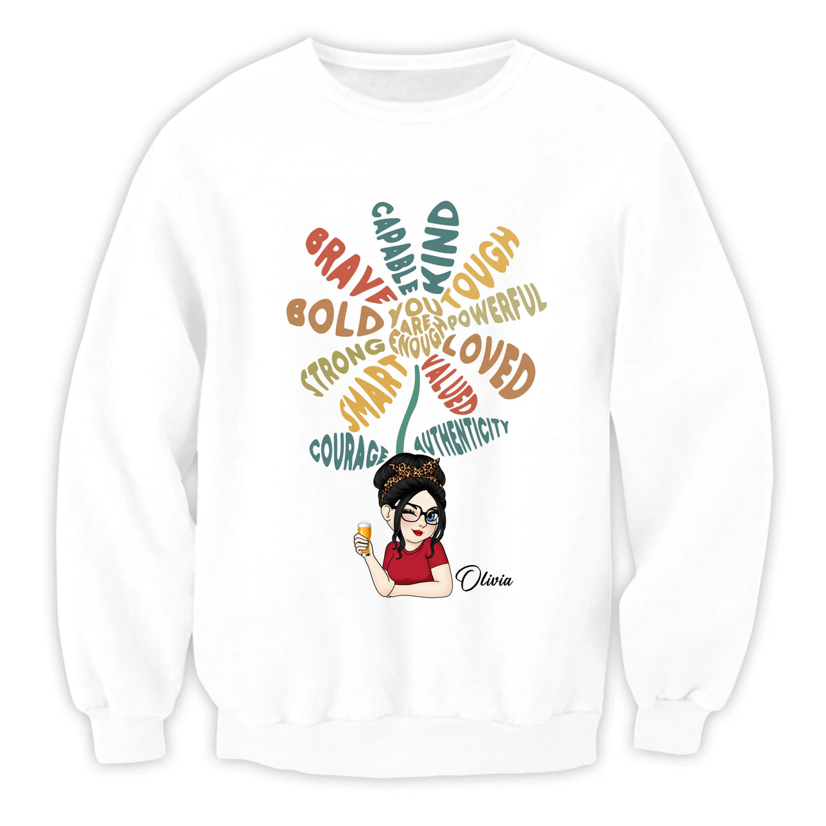 Girl Inspirational - Personalized T-Shirt, Gift For Girl, Inspirational Shirt