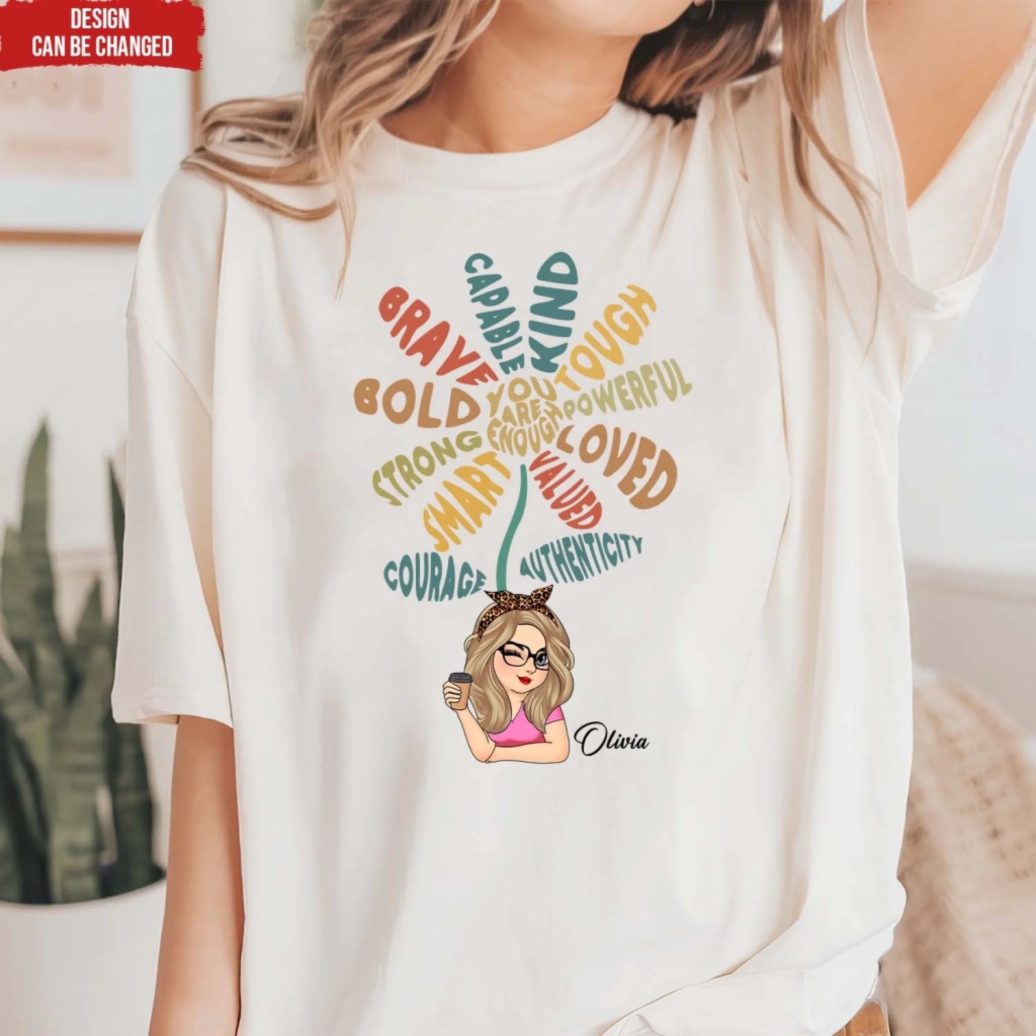 Girl Inspirational - Personalized T-Shirt, Gift For Girl, Inspirational Shirt