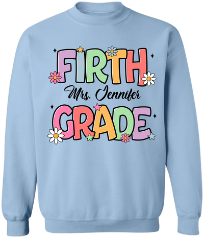 Preppy First Day Of School Shirt - Personalized Shirt, Custom Teacher Shirt, Gift For Back To School