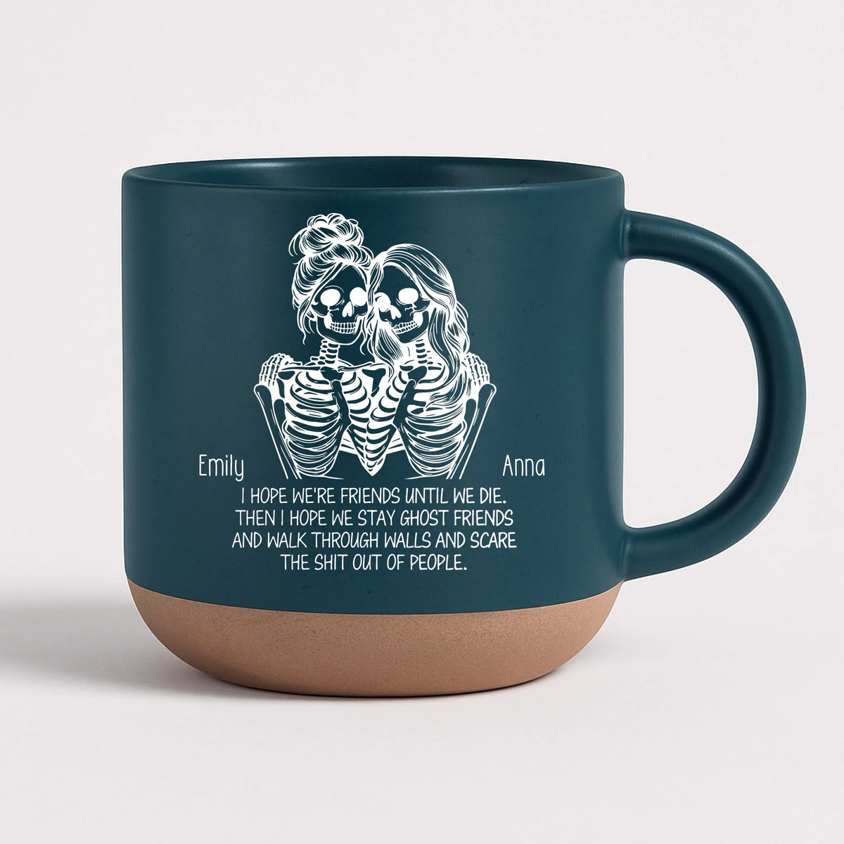 Pottery Mug - navy
