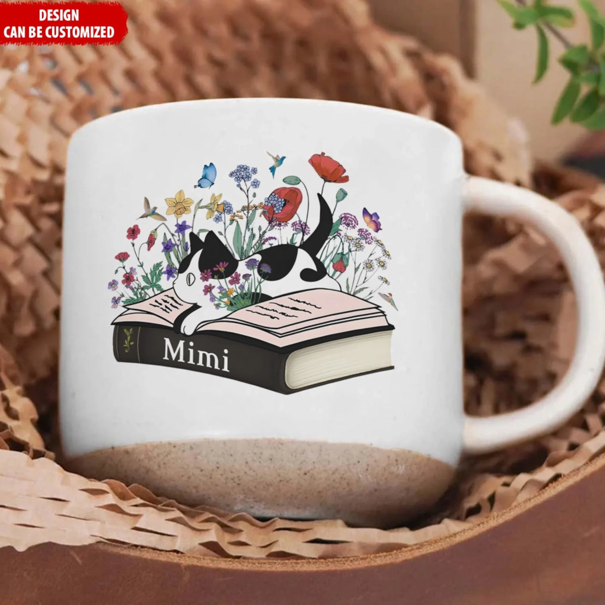 Floral Book And Cat mk ads