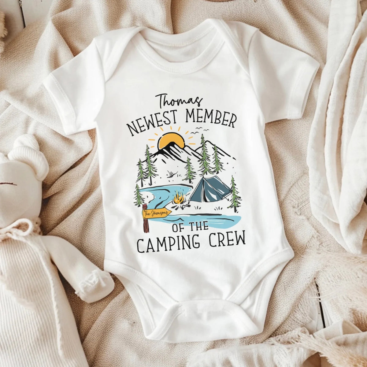 Newest Member of the Camping Crew mk 1