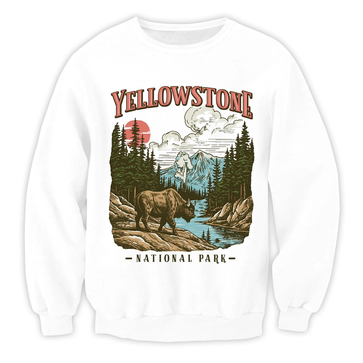 Vintage National Park - Personalized T-shirt, Yellowstone, Rocky Mountain, Camping Adventure Shirt