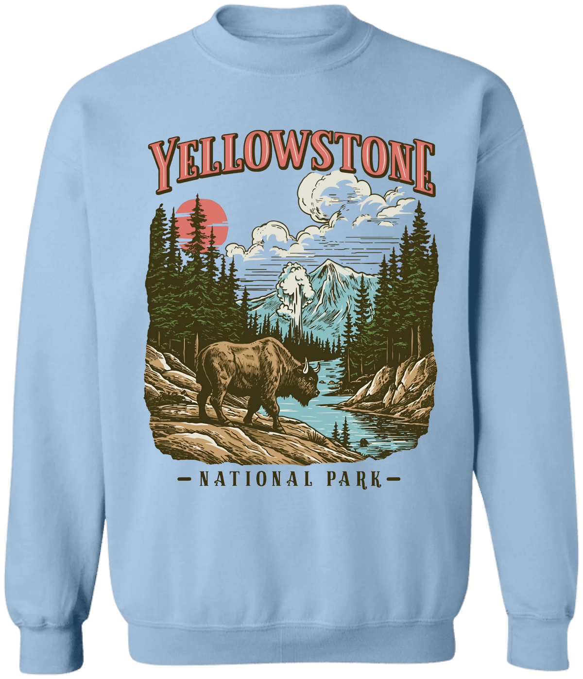 Vintage National Park - Personalized T-shirt, Yellowstone, Rocky Mountain, Camping Adventure Shirt