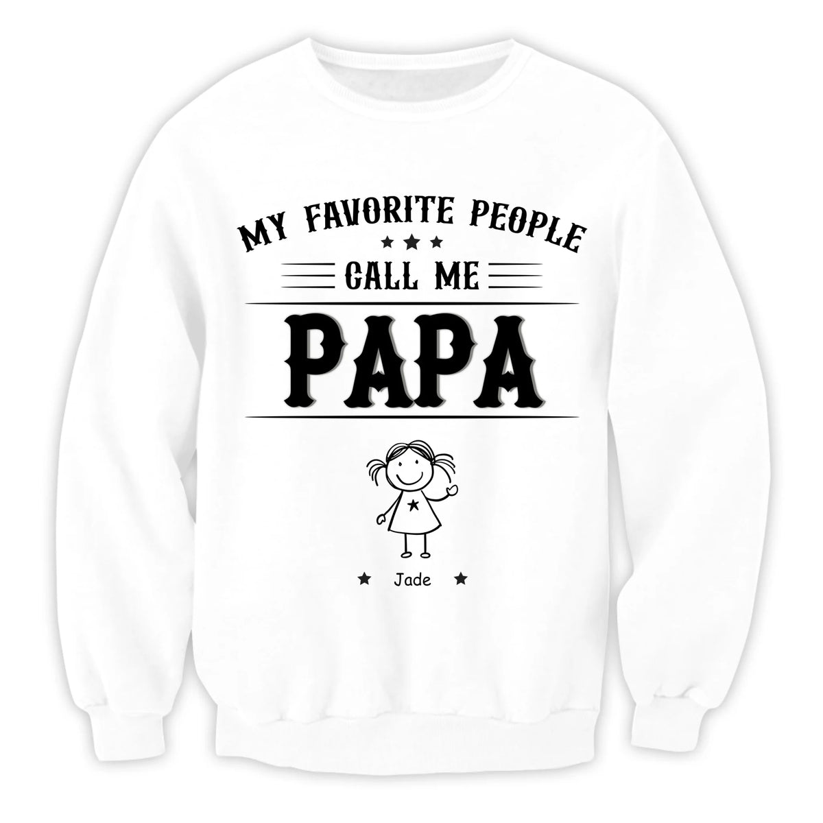 My Favorite People Call Me Papa - Personalized T-Shirt, Gift For Grandpa/ Grandma, Grandparents Gift