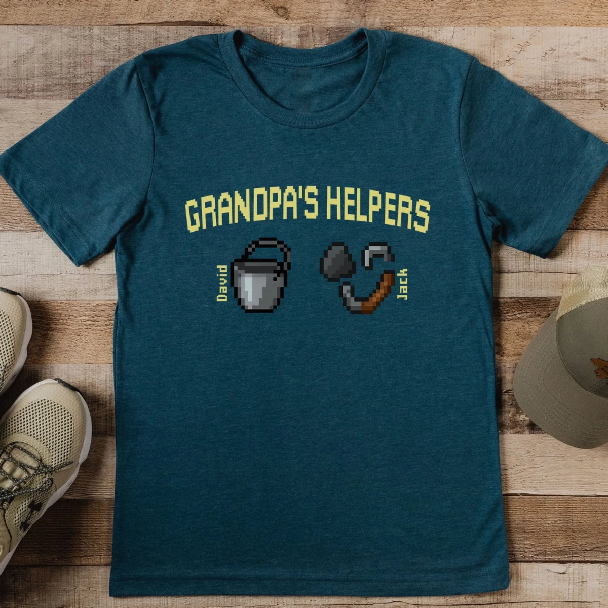 Grandpa Helper Pixel Art Style mk 5