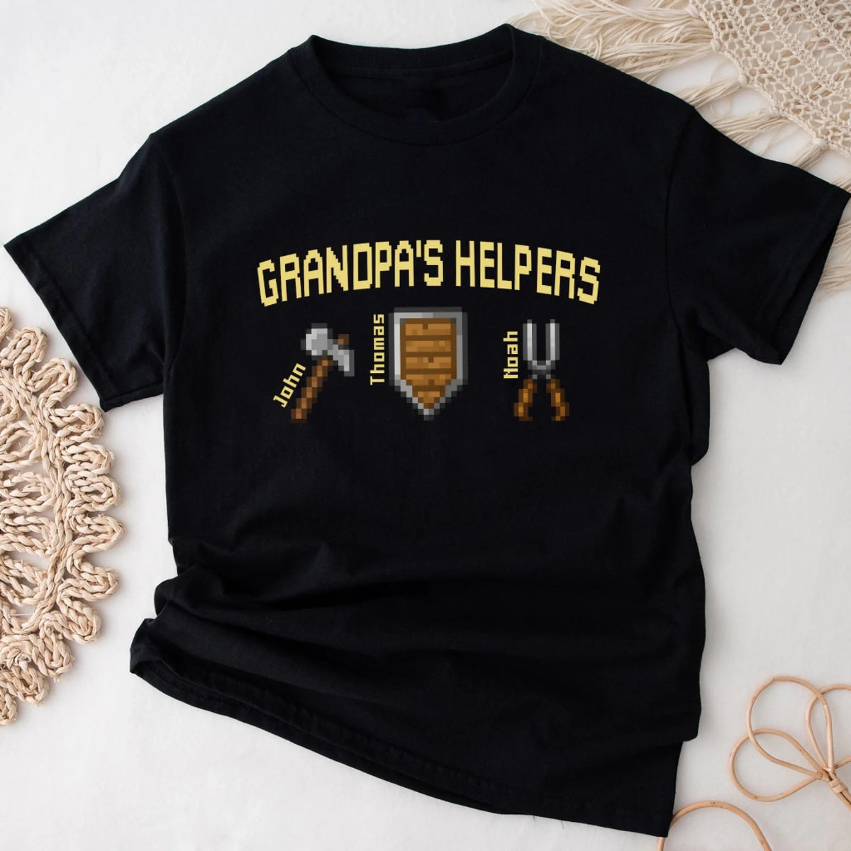 Grandpa Helper Pixel Art Style mk 3