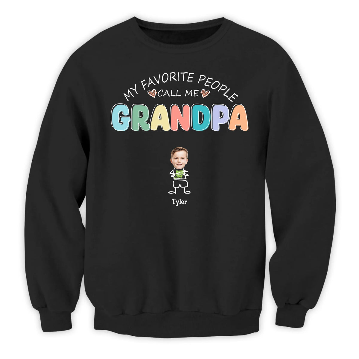 My Favorite People Call Me Grandpa - Personalized TShirt, Gift For Grandpa, Birthday Gift For Papa