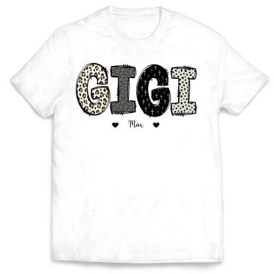 Gigi/Nana/Grandma/Mimi/Grandma Bible Style - Personalized T-Shirt, Gift For Grandma, Birthday Gift For Grandma From Her Grandchildren