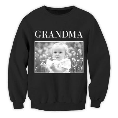 Custom Kid Photo Collage Shirt - Personalized T-Shirt, Gift For Grandmother