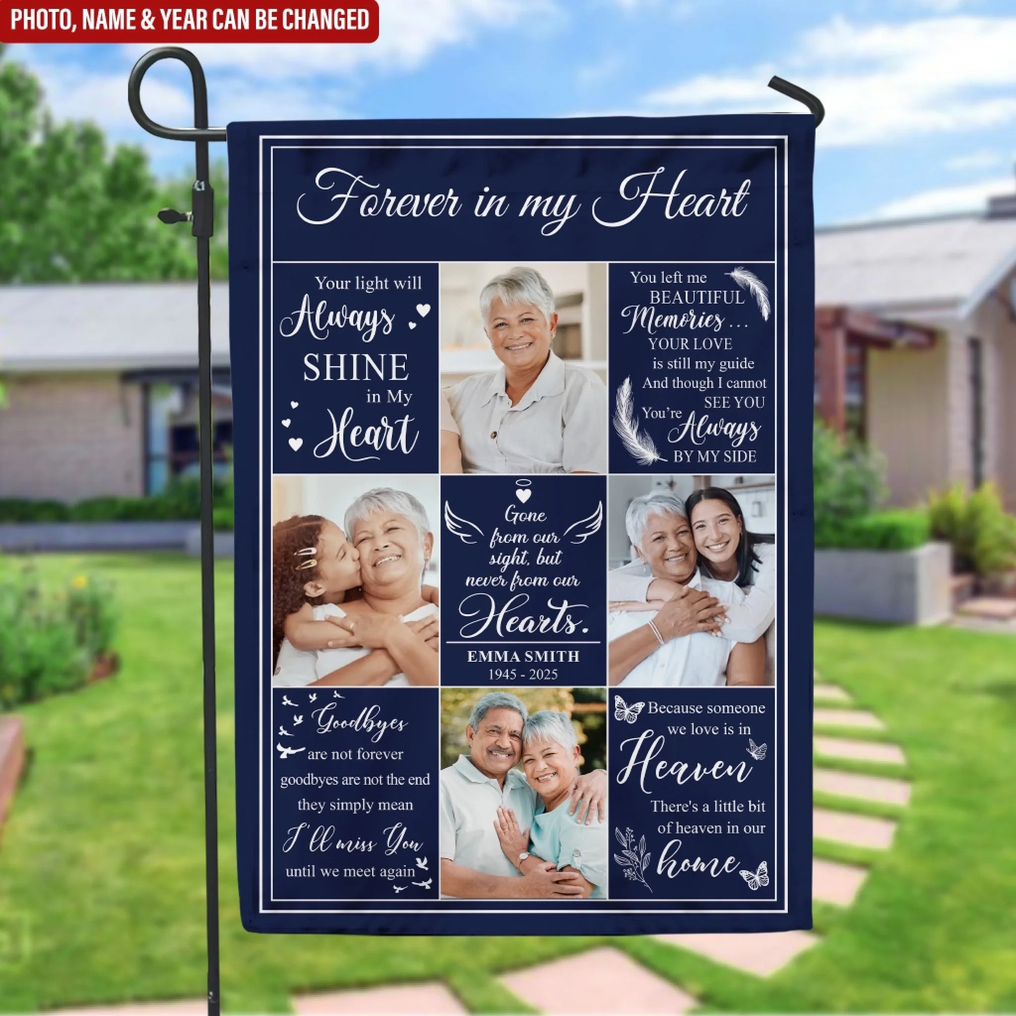 Because Someone We Love Is In Heaven There's A Little Bit Of Heaven In Our Home mk ads