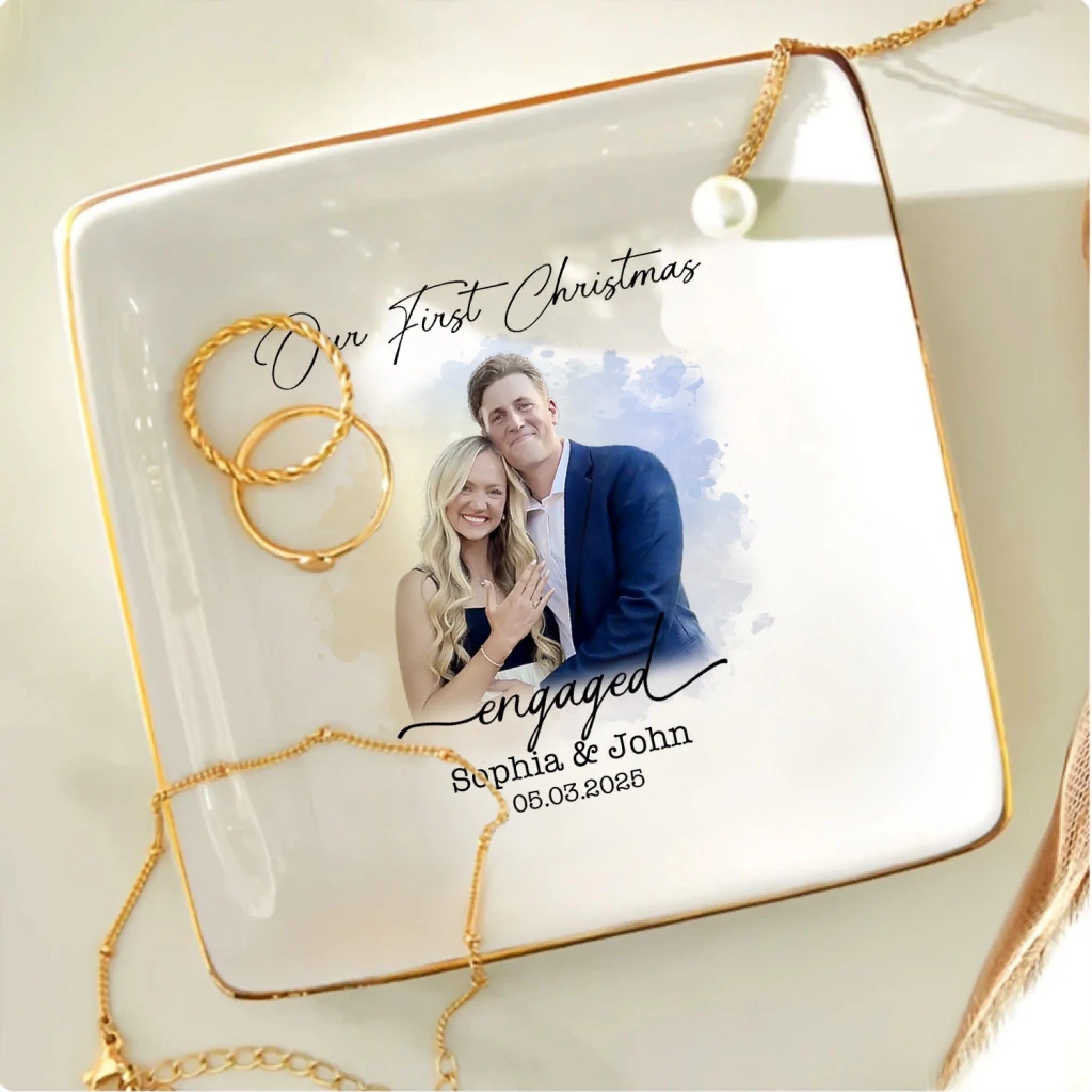 Couples Photo, Our First Christmas mk 2