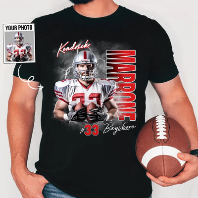 Football Player With Custom Photo mk thumb (1)