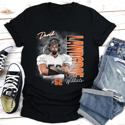 Football Player With Custom Photo mk 2