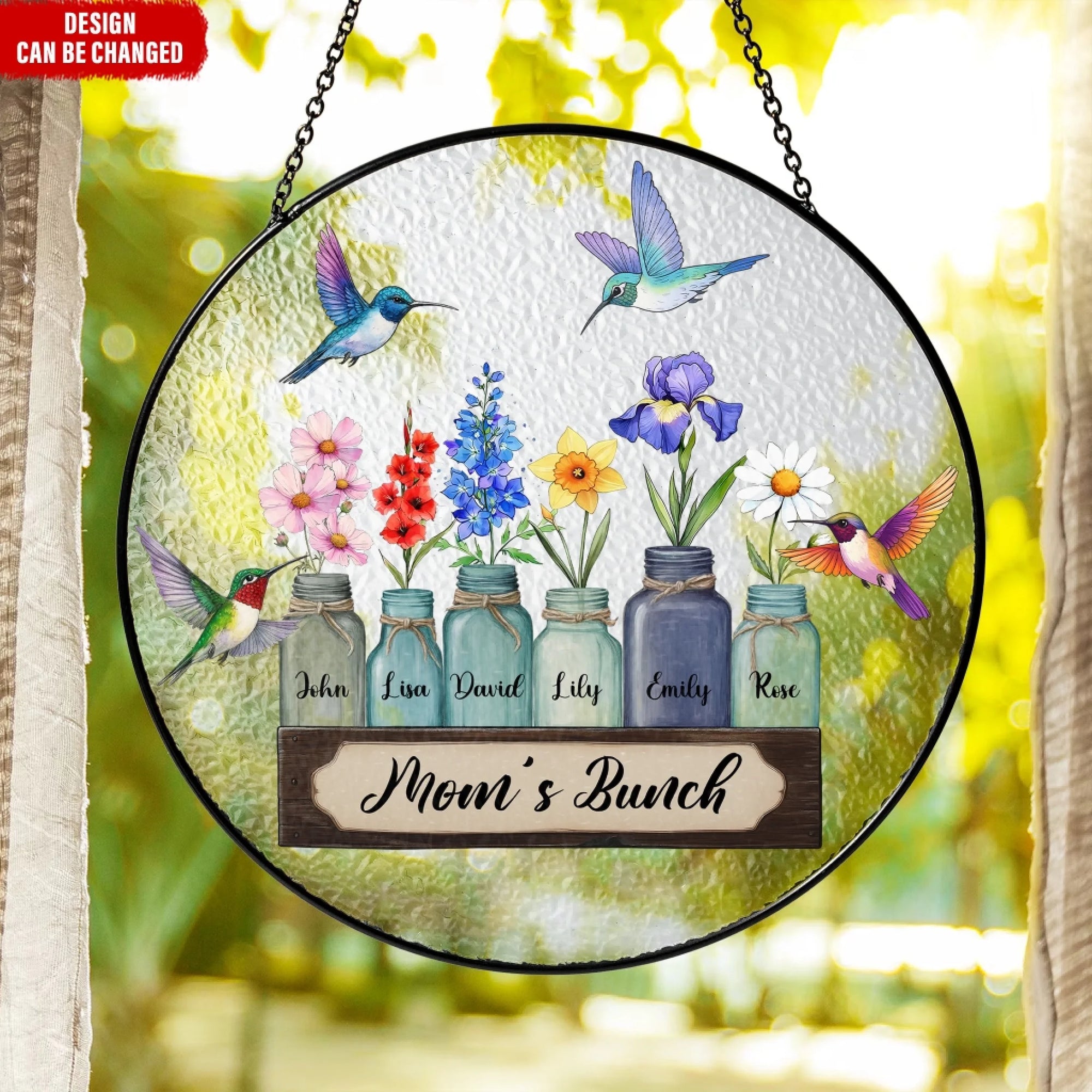 Mom’s Flower Bunch Suncatcher mk ads