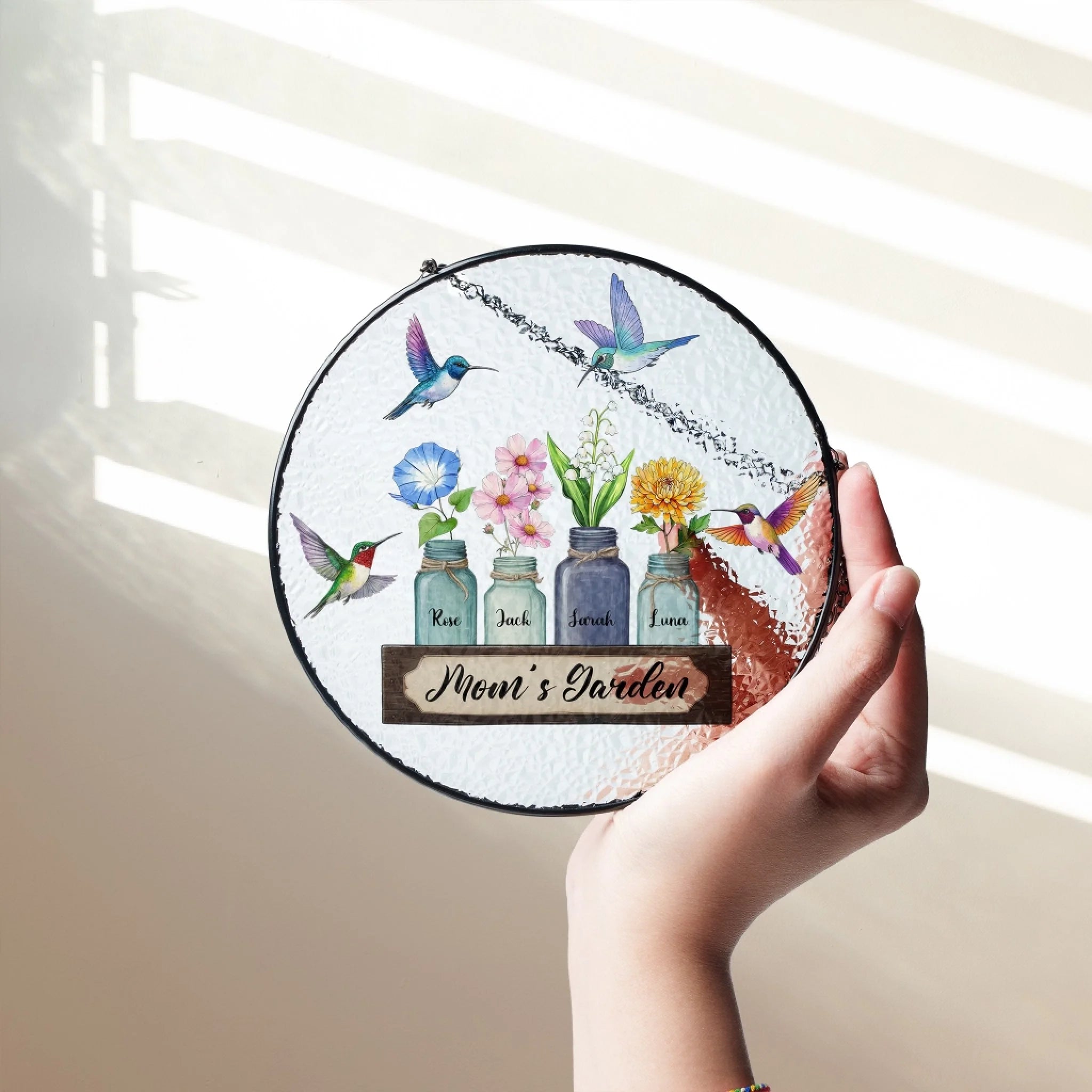 Mom’s Flower Bunch Suncatcher mk 4