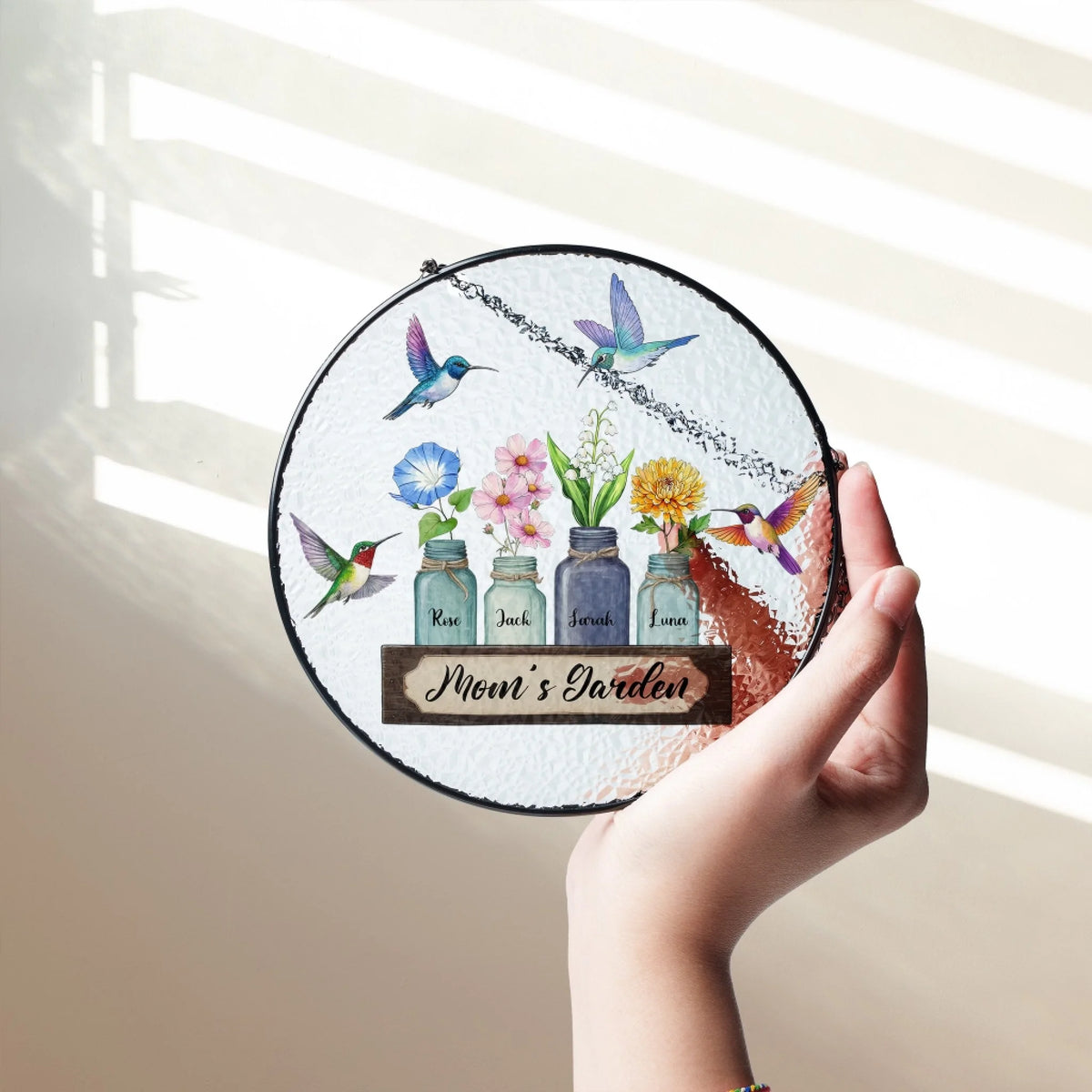 Mom’s Flower Bunch Suncatcher mk 4