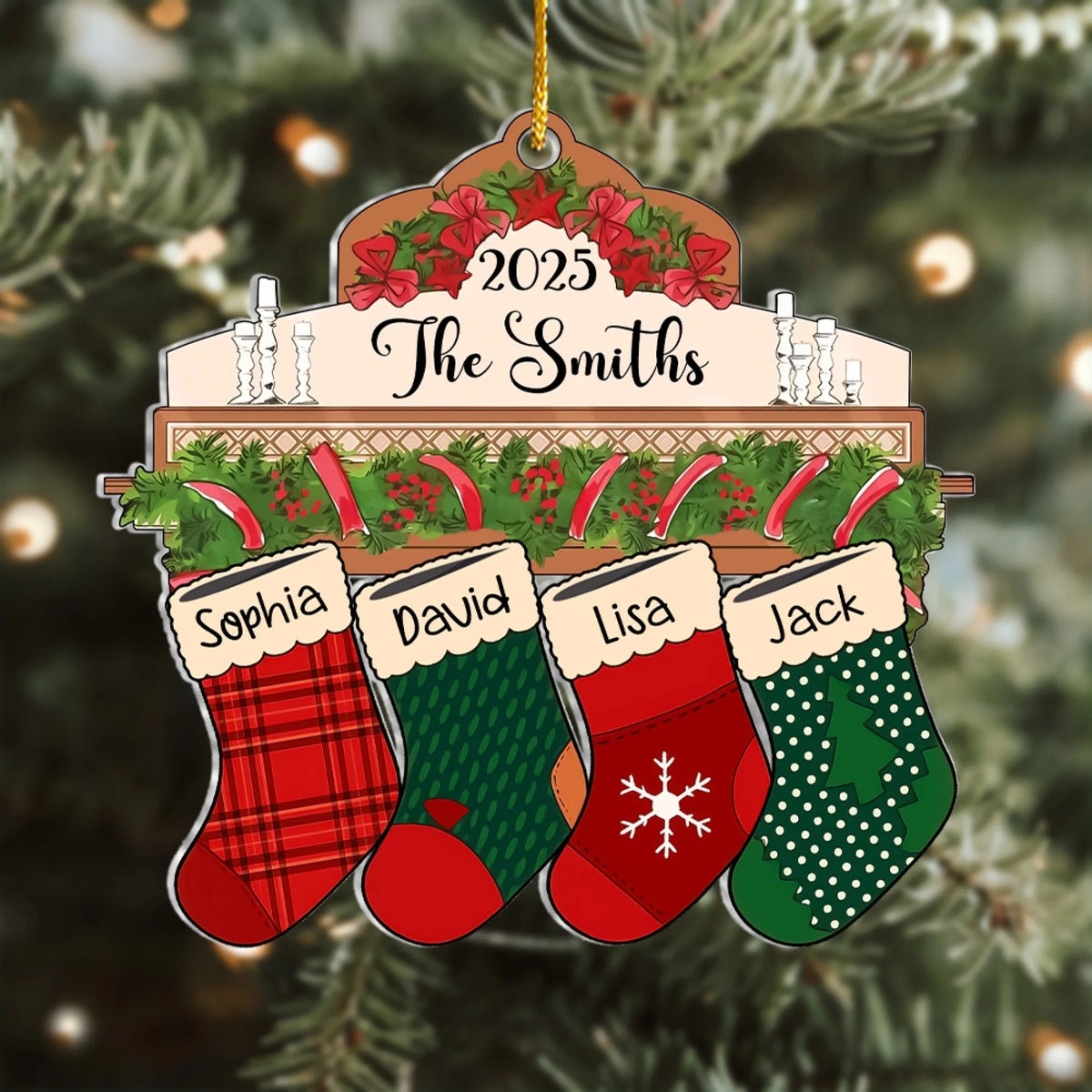Custom Christmas Stockings Family mk 4