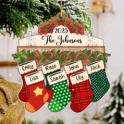 Custom Christmas Stockings Family mk 5