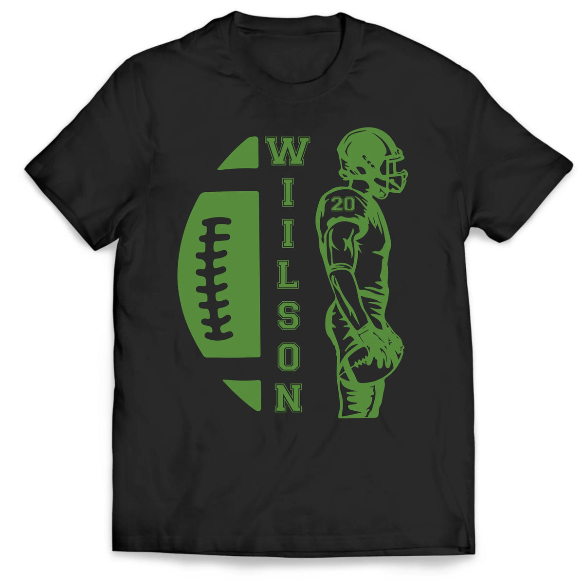 Football Fan Shirt For Game Day - Personalized T-Shirt, Gift For Football Family, Football Lover Shirt