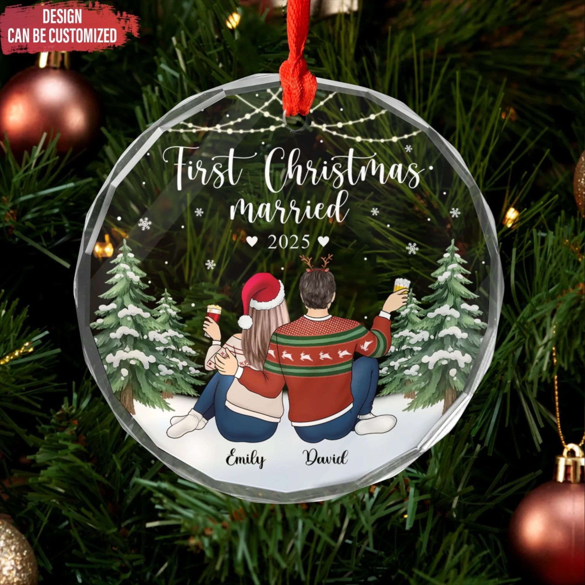 First Christmas as a Married Couple mk ads