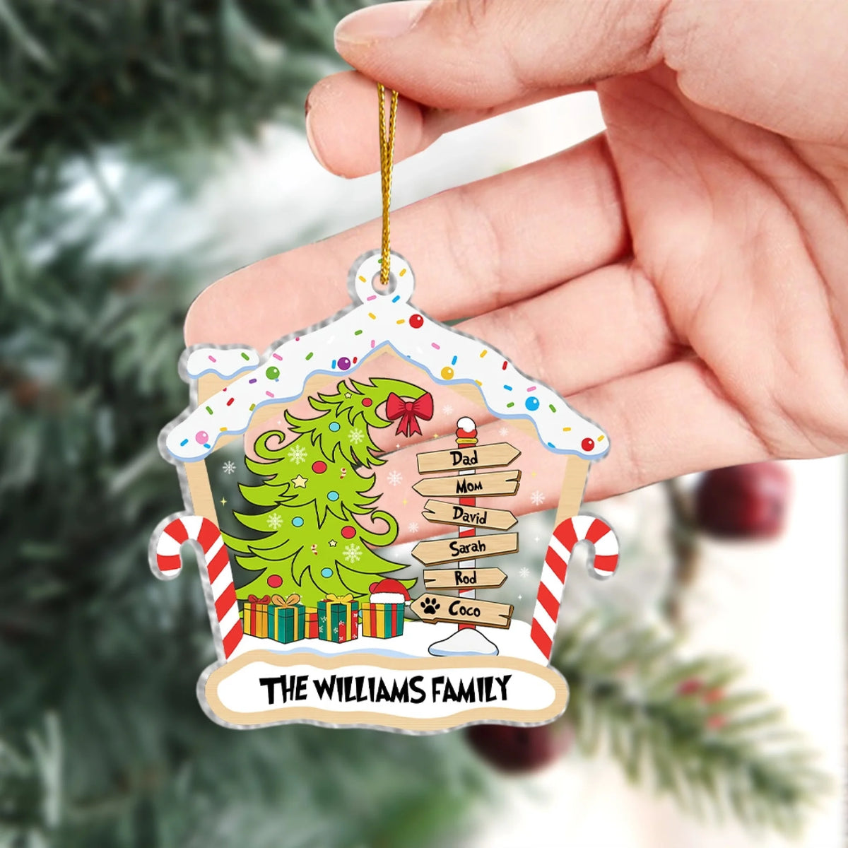 Christmas Tree Holiday Decoration Family mk 1