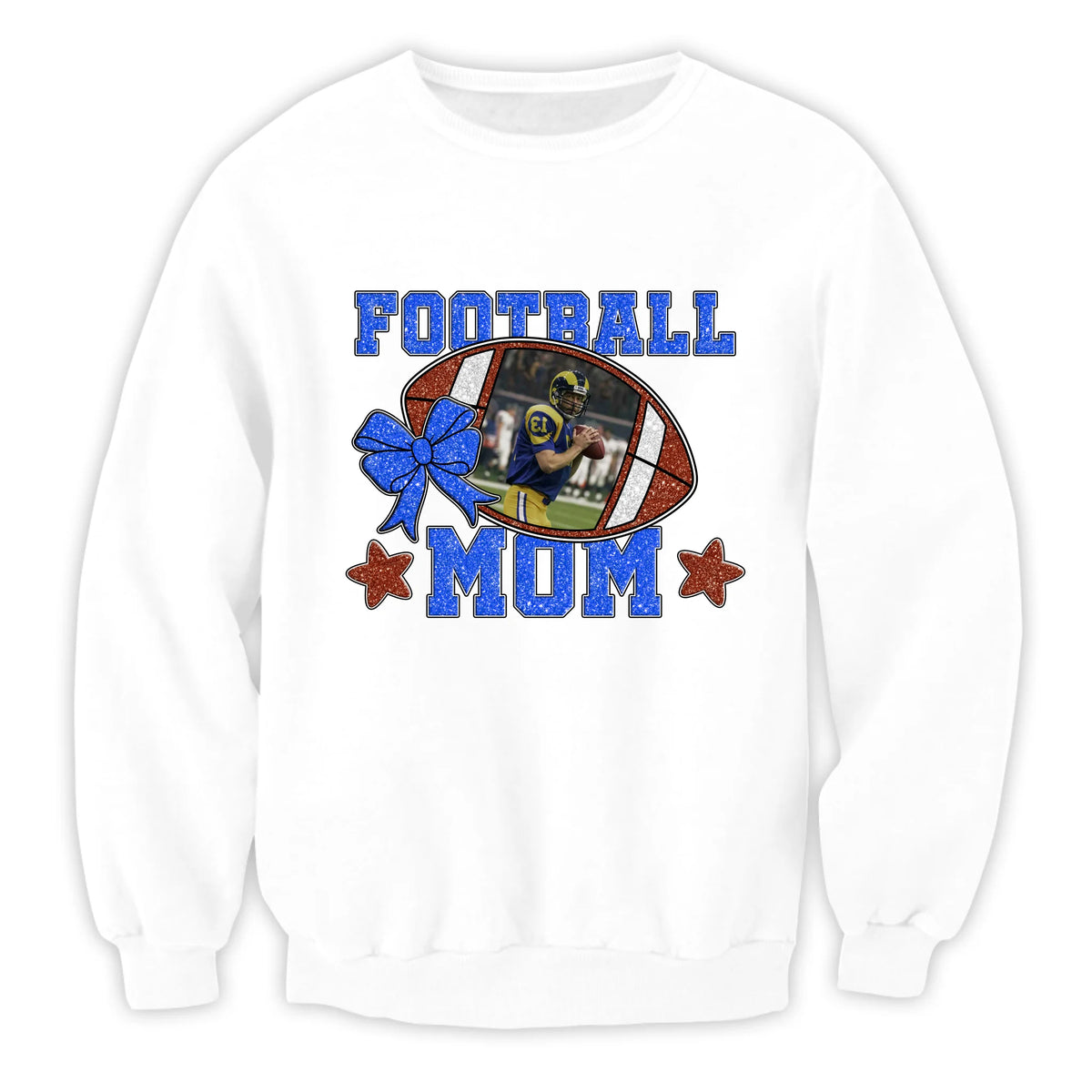 Proud To Be Football Grandma/Mom - Personalized T-Shirt, Football Family Gift