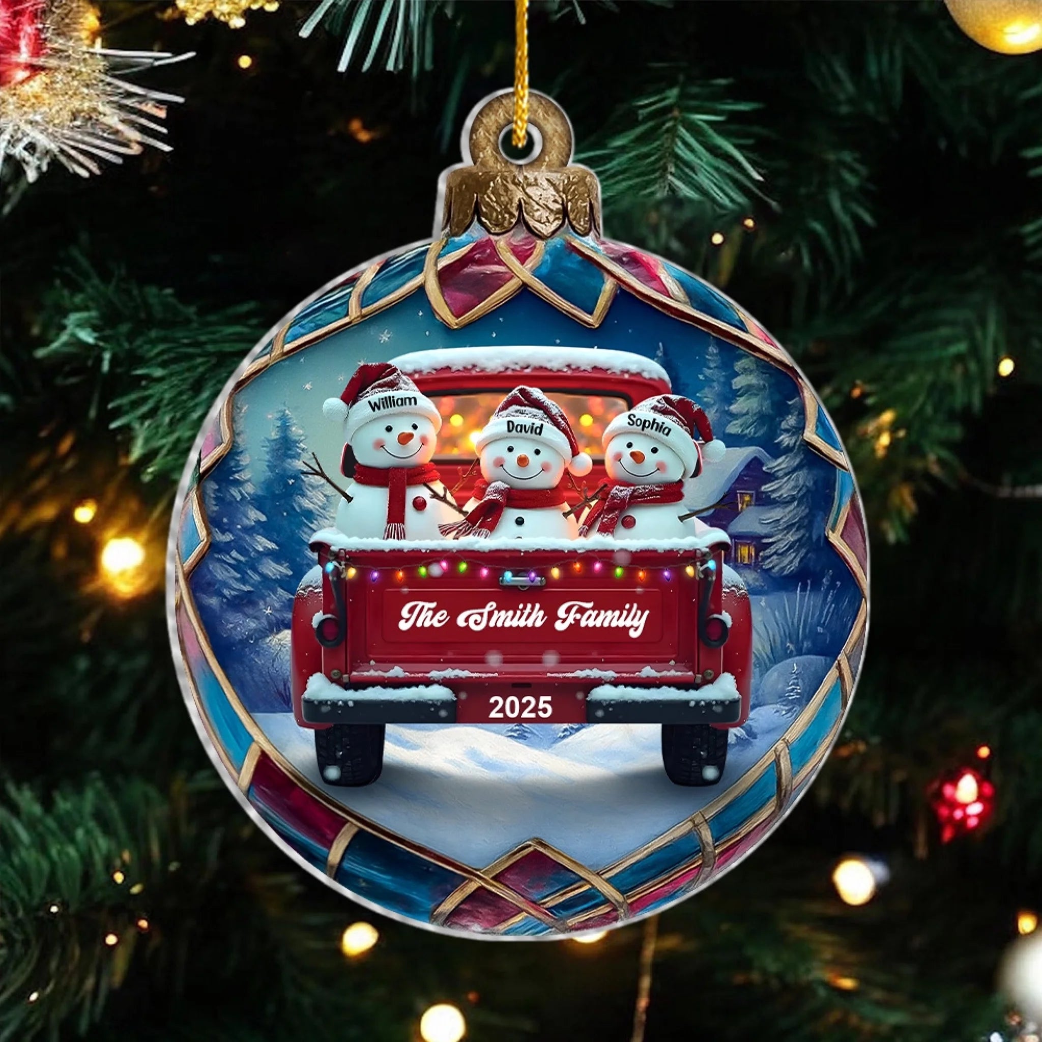 Merry Snowman mk preview