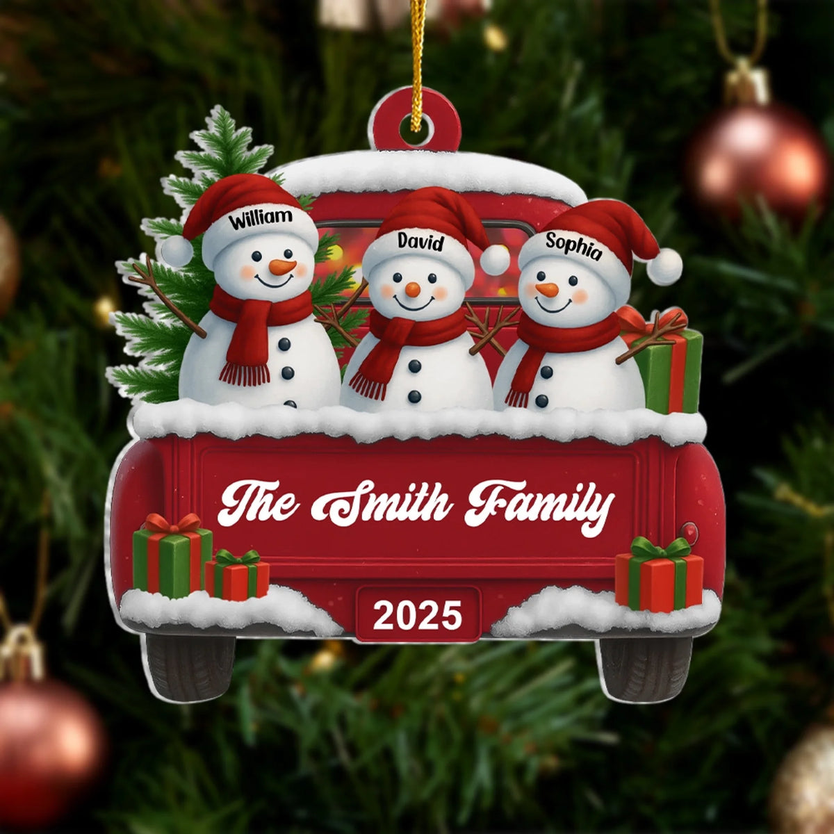 Snowman Family mk 2