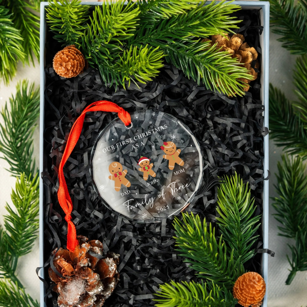 Family Of Three Christmas mk 6