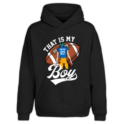 Football Game Day, That Are My Boys - Personalized Hoodie, Gift For Football Lover