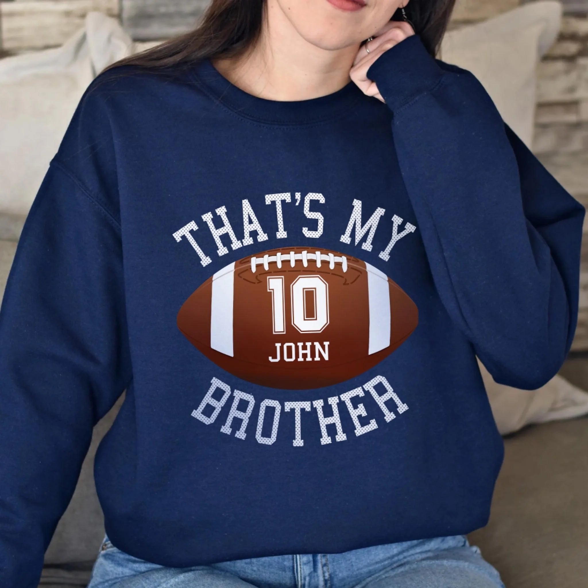 Proud Football Grandma That's My Grandson mk 2