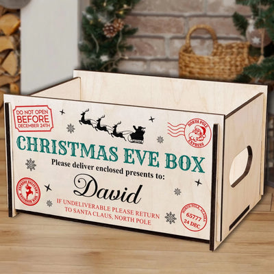 North Pole Express for Children - Personalized Christmas Eve Box, Gift For Kids