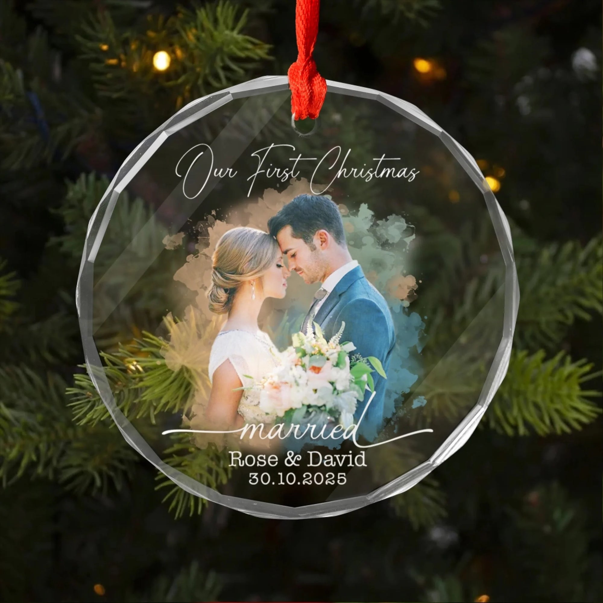 Our First Christmas Married mk thumb