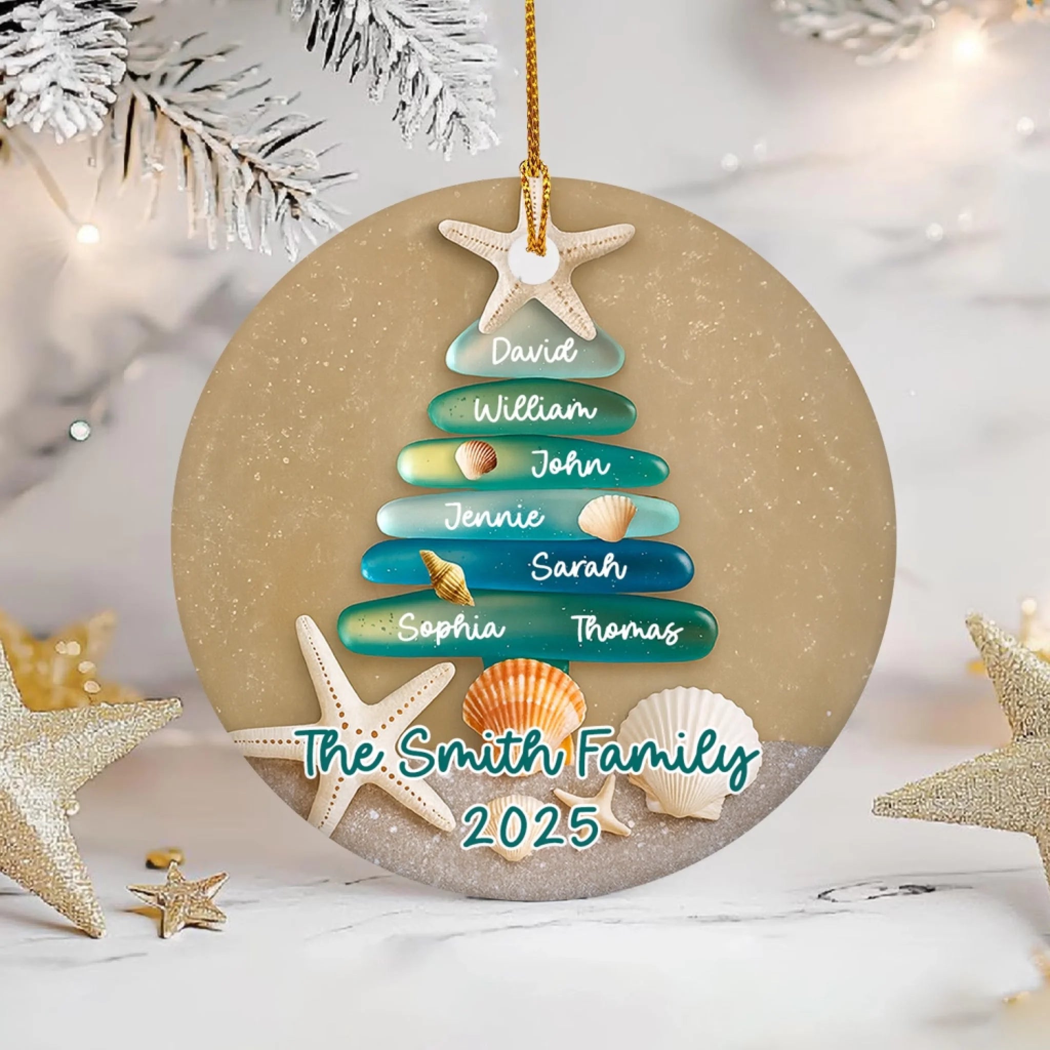 Sea Glass Family Tree mk 1