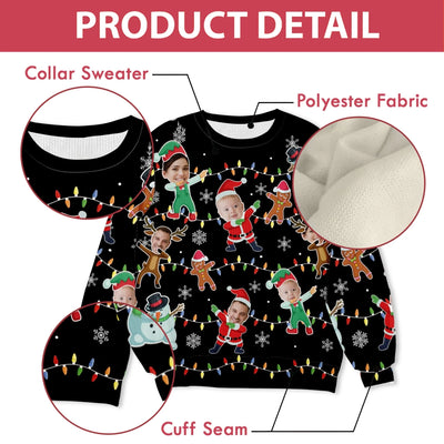 Custom Photo Face Christmas mk 4