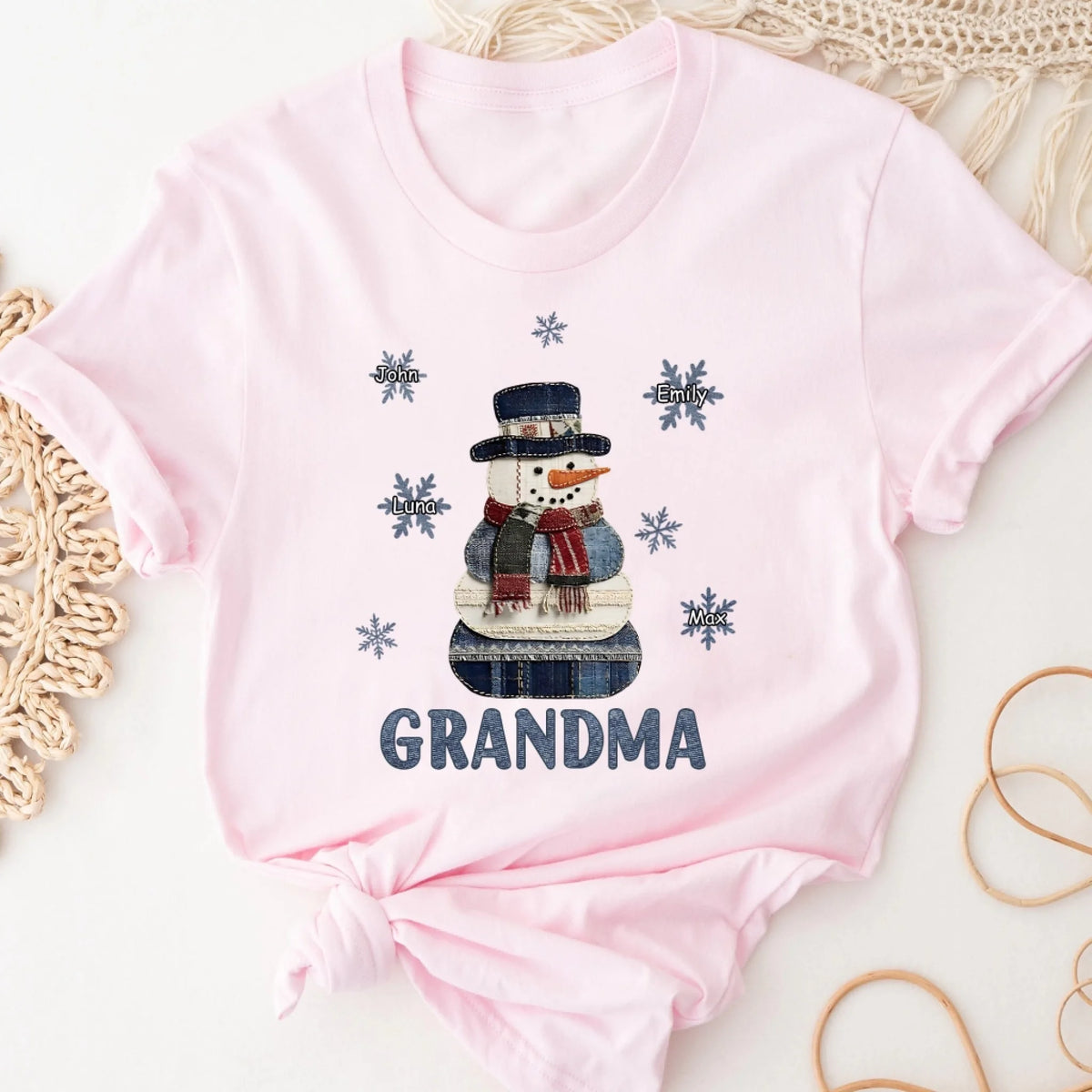 Grandma Snowman Christmas mk 2