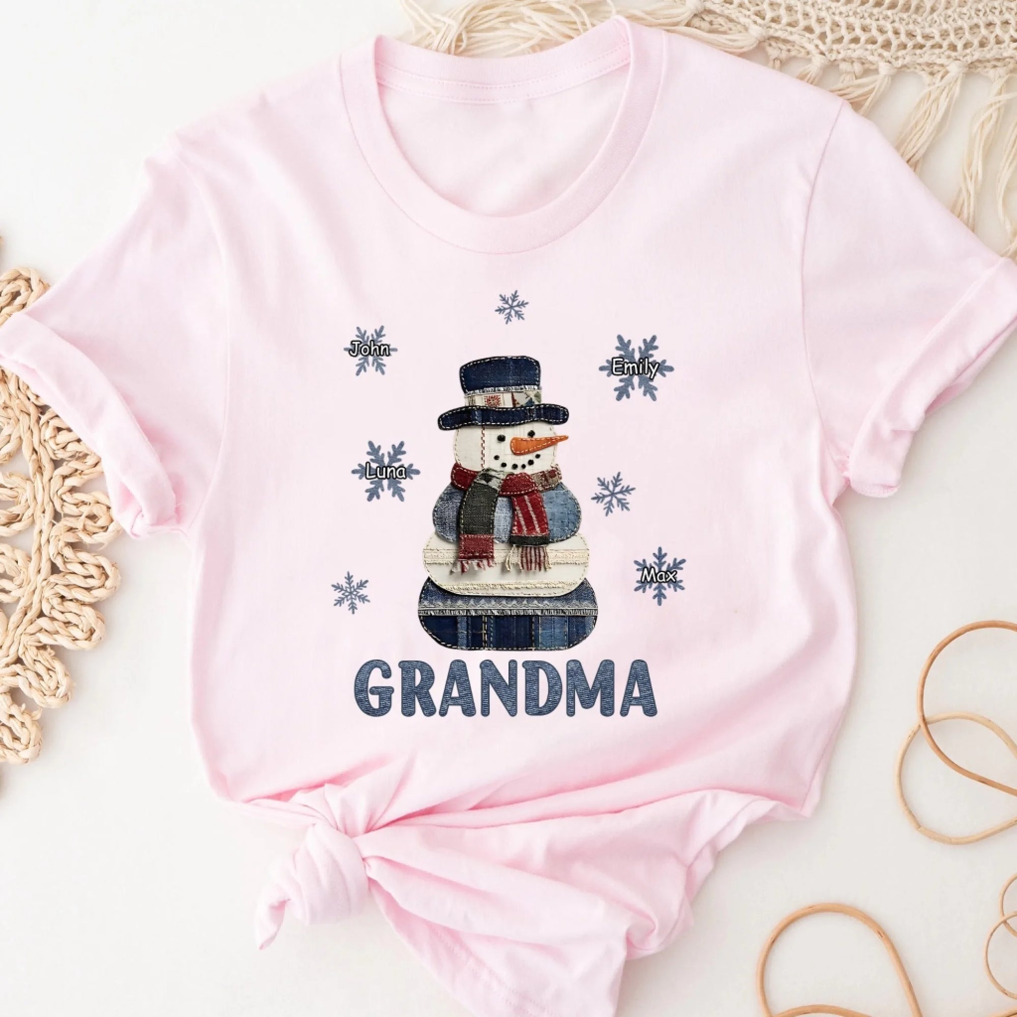 Grandma Snowman Christmas mk 2