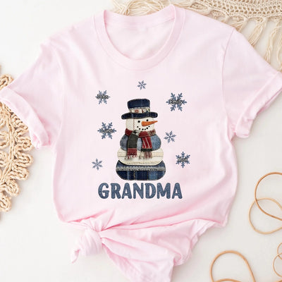 Grandma Snowman Christmas mk 2
