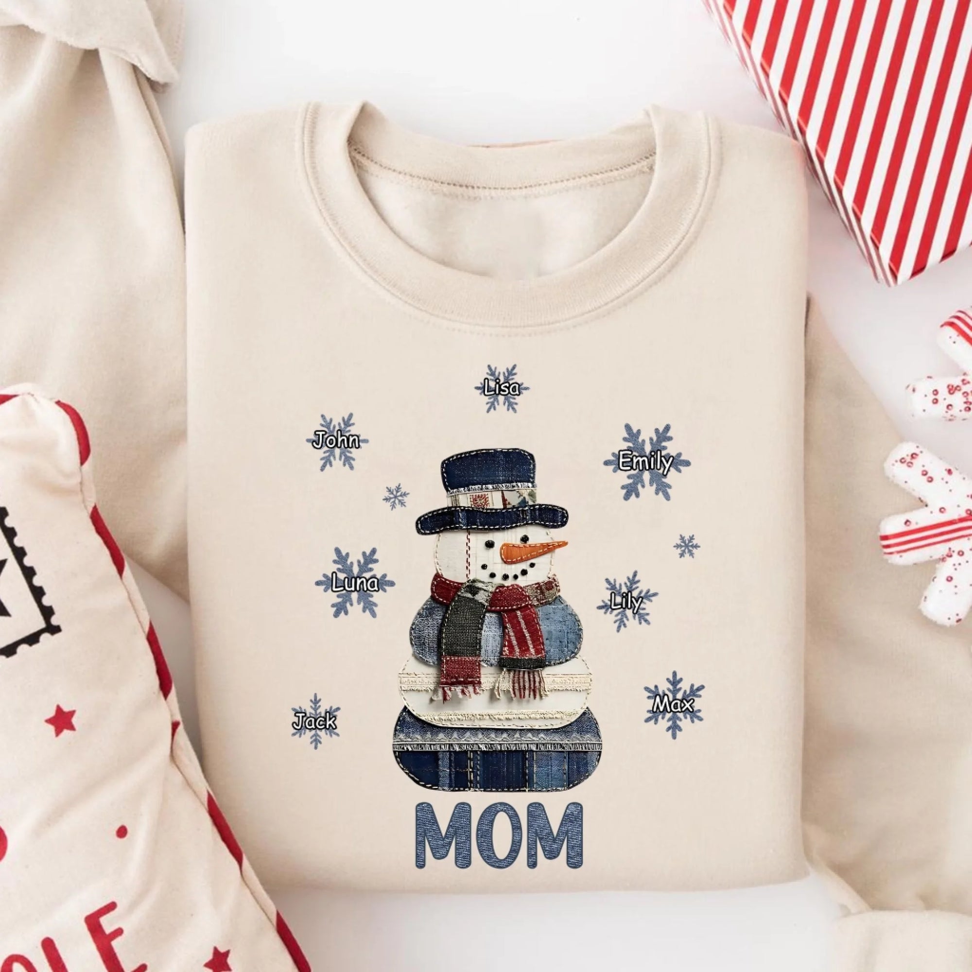 Grandma Snowman Christmas mk 5