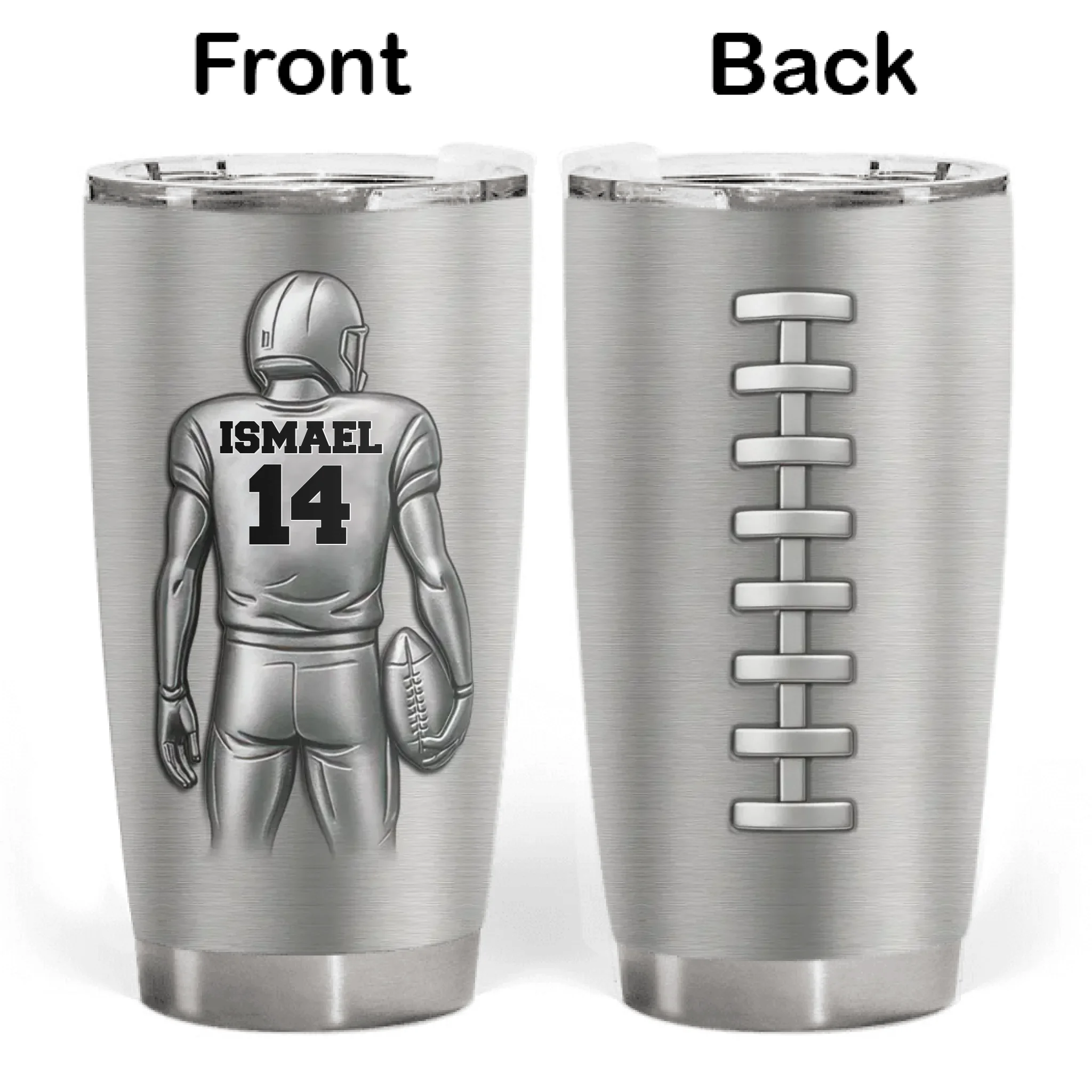Football is My Favorite Season - Personalized Tumbler, Gift For Football Lover