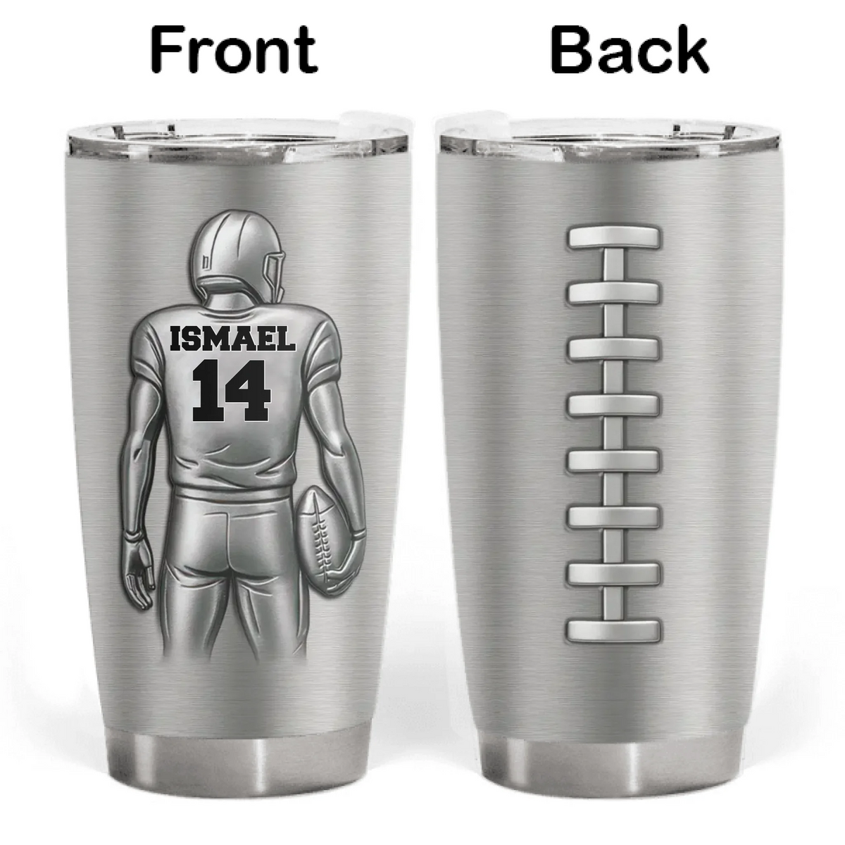 Football is My Favorite Season - Personalized Tumbler, Gift For Football Lover