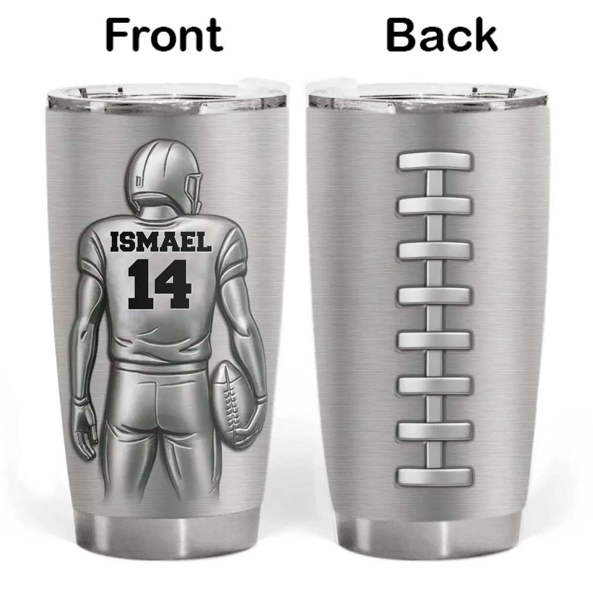 Football is My Favorite Season - Personalized Tumbler, Gift For Football Lover