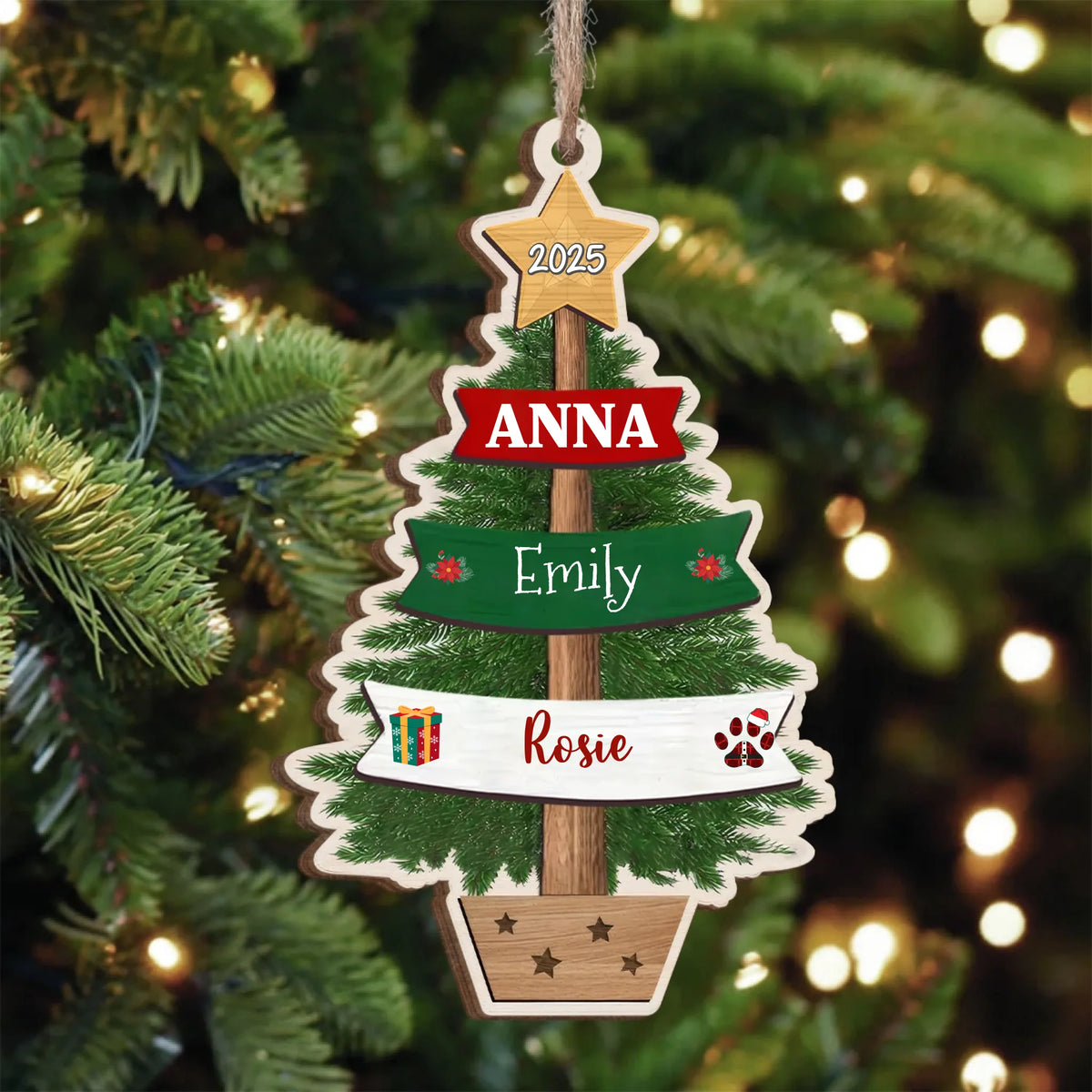 Christmas Tree With Cardinal mk 1