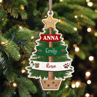 Christmas Tree With Cardinal mk 1