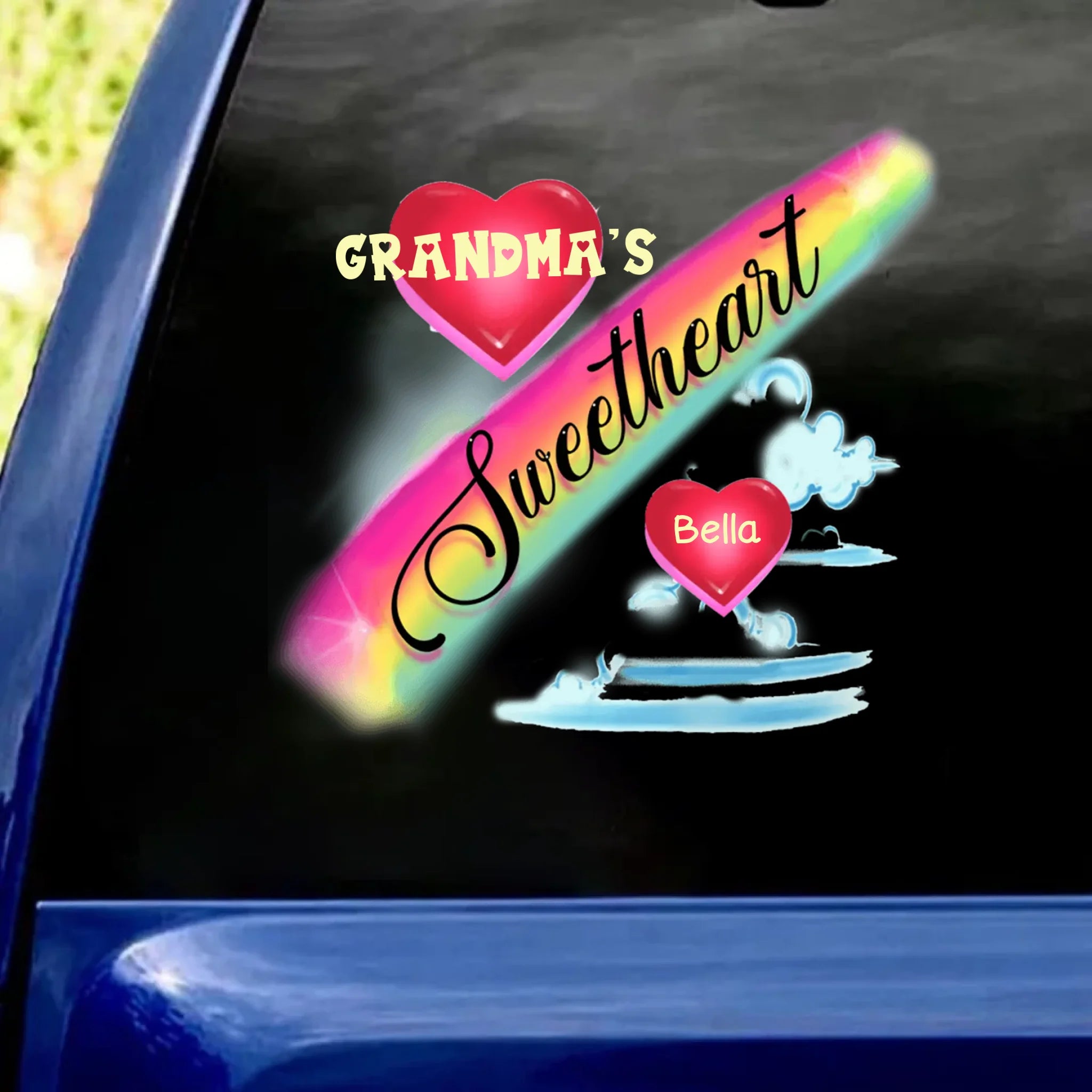 Grandma's Sweethearts - Personalized Decal, Gift For Grandma/ Mom