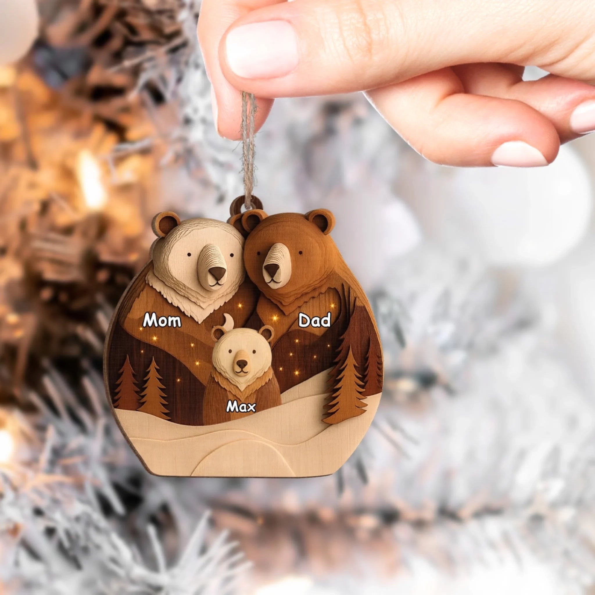 Bear Family Woodland Christmas mk 3